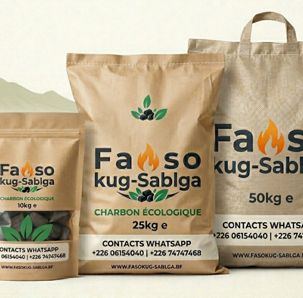 Soutenez le charbon écologique pour sauver des forêts du Burkina Faso