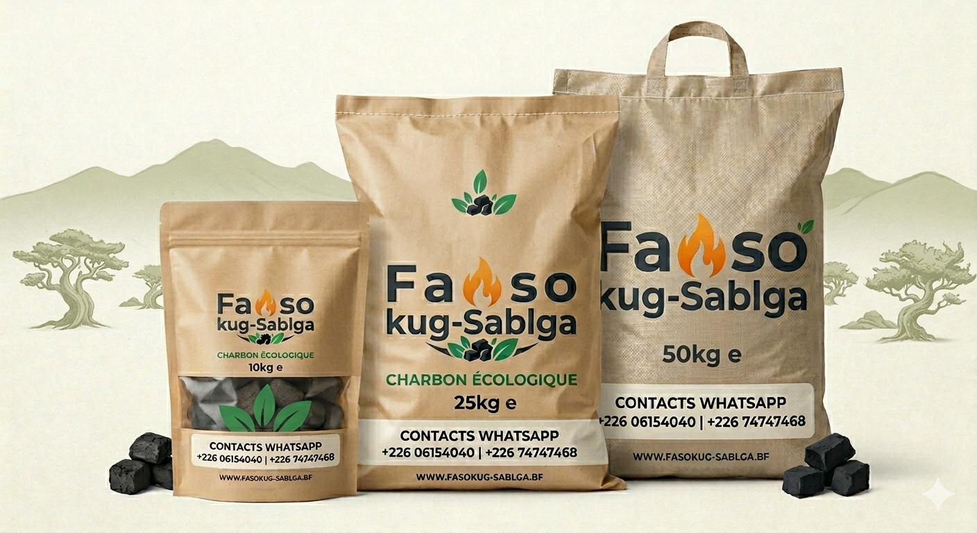 Soutenez le charbon écologique pour sauver des forêts du Burkina Faso
