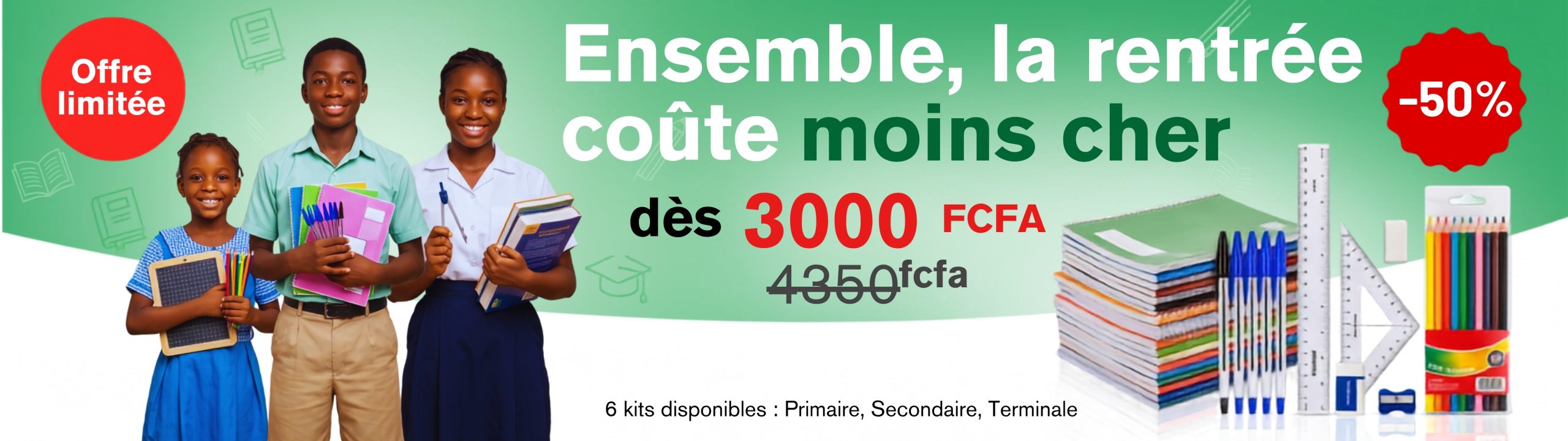 Kit Scolaire Te-Raga