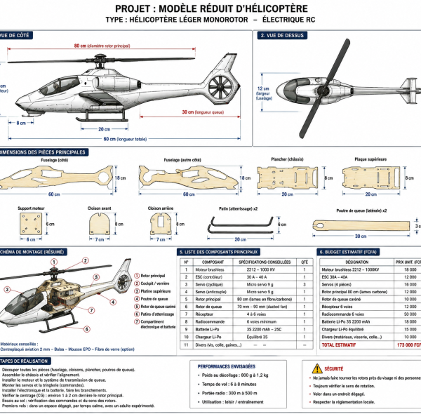 Helicopter made in Burkina Faso