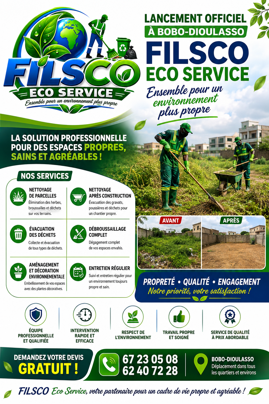 Financement de filsco eco service